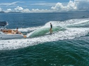 AZTRON SPACE RIDER WAKESURF BAMBOO WOOD 55