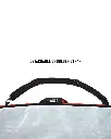 O&E barry basic shortboard cover red ance.webp