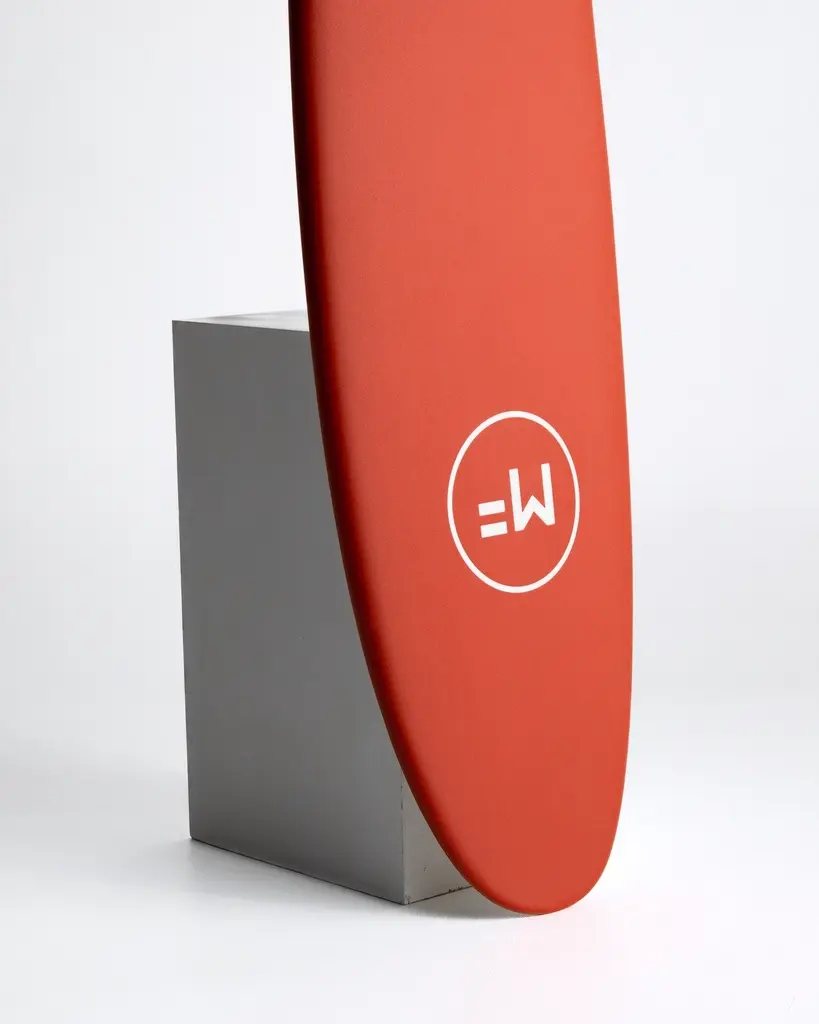 MF Beastie epoxy FCSII surfboard Rust nose.webp