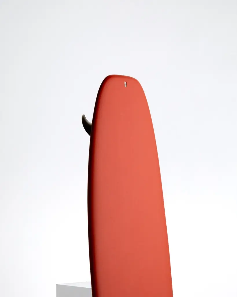 MF Beastie epoxy FCSII surfboard Rust tail.webp