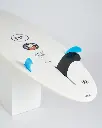 MF Alley cat epoxy lam future surfboard white fins.webp