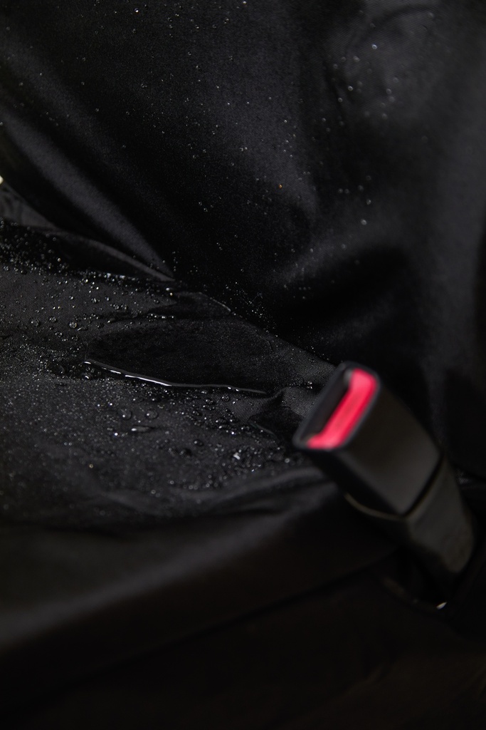 ALOHA DOUBLE SEAT COVER BLACK