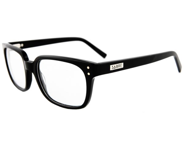 MOON TUXEDO RX BLACK CLEAR CLEAR LENS 11S