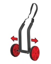 O&E Double sup/longboard adjustable trolley