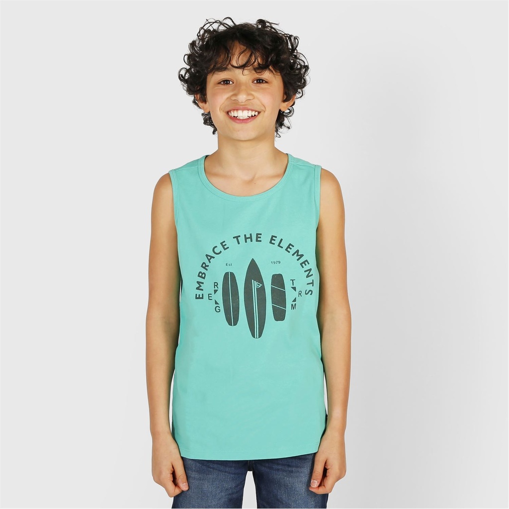 [2113110763] BRUNOTTI JORDAN JR BOYS SLEEVELE (128, Black)