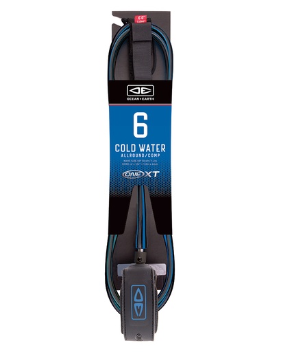 [LCC60XT] O&E Cold water comp xt 6'0 one piece leash (Blue)