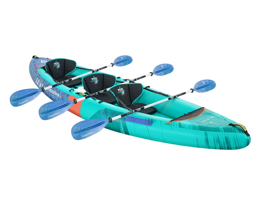 [TK-201] Aquatone Blast 13'6" recreational kayak 3 personas