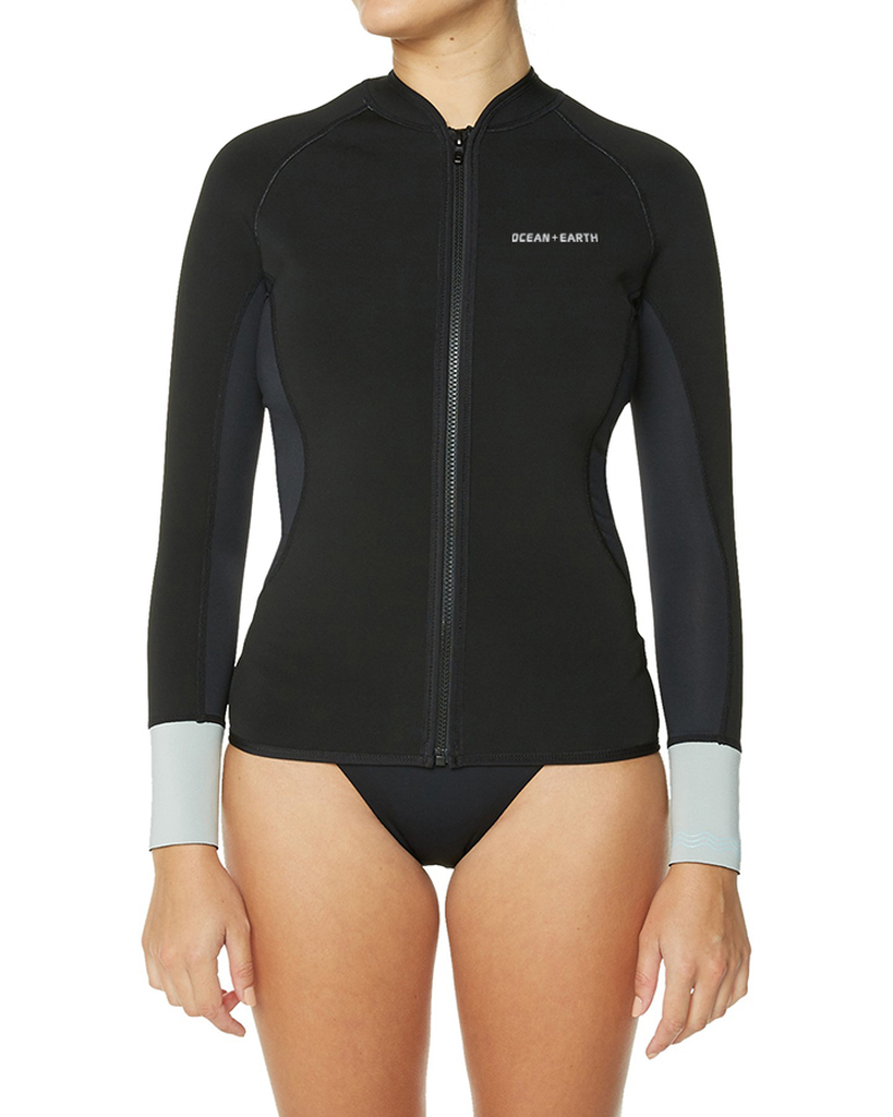 [SLWE04] ONE LADIES FREE FLEX F/Z L/S 1.5 PADDLE VEST (6)