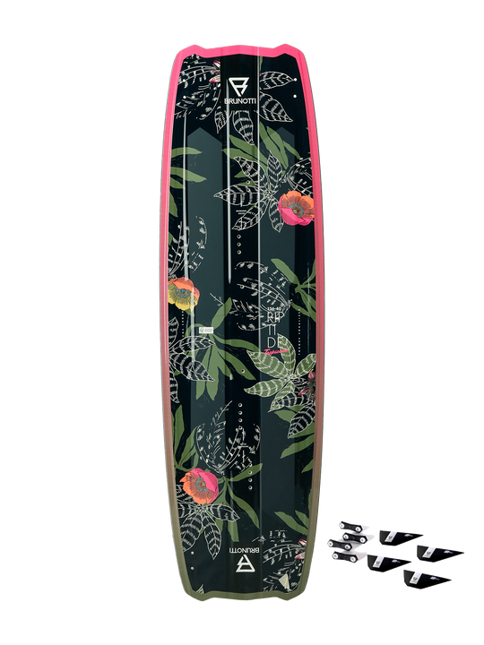 [100749] RDP RIPTIDE TROPICANA +G10FINS TWINTIP KITE BOARD (133)