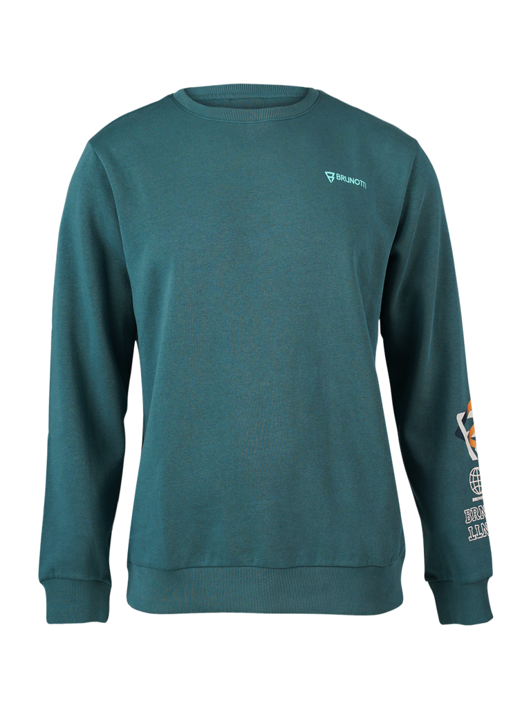 [2341120101] BRUNOTTI MURRAY-R MEN SWEAT (M, FuelGreen)