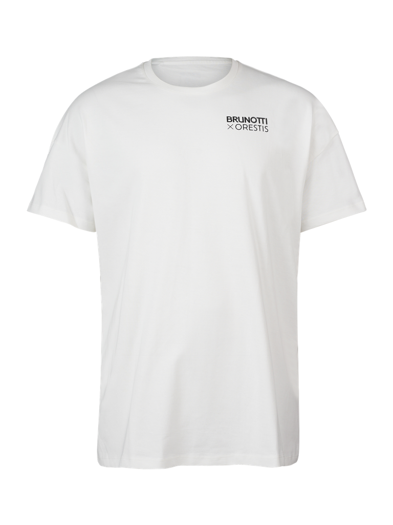 [2411100165] BRUNOTTI ORESTIS-NATURE MEN T-SHIRT (S, Cream)