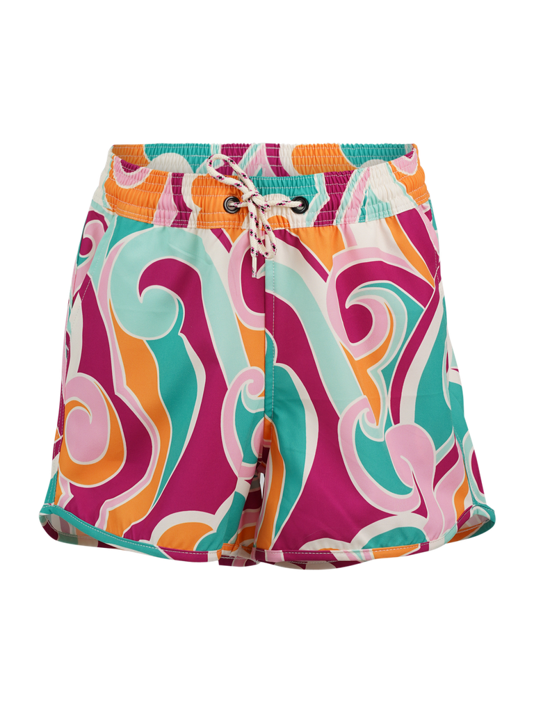 [2414310703] Brunotti Tulya-swirl girls swimshorts (128)