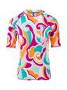 Brunotti Linea-swirl women rashguard