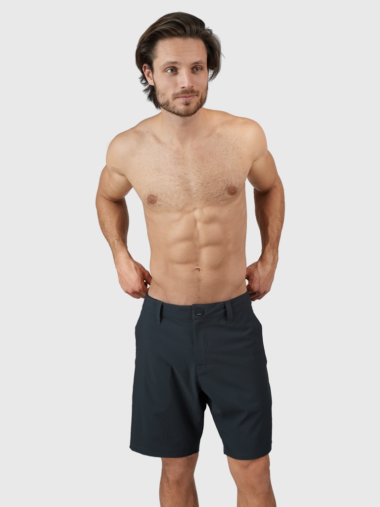 [2411130047] BRUNOTTI MARRET MEN HYBRIDSHORT (S, PirateBlack)