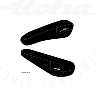 Aloha Arm rest black