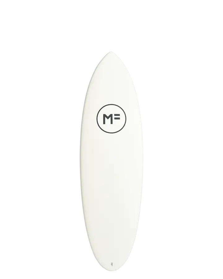 Mf Evenflow Epoxy Lam Future Surfboard  (6'0, White)
