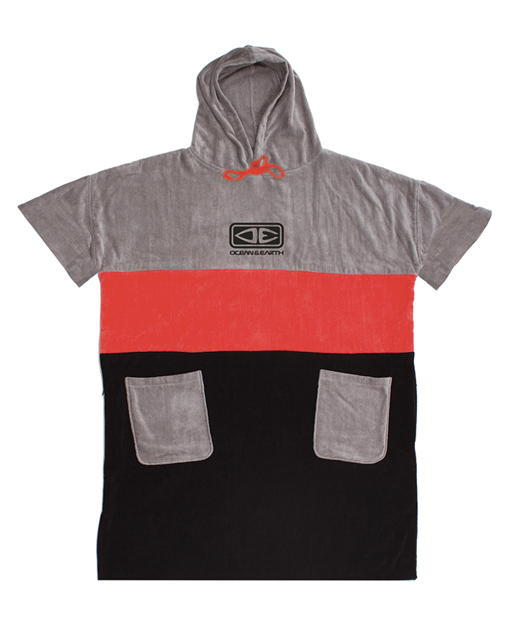 [AMTW16] O&E Mens strike hooded poncho (Red)