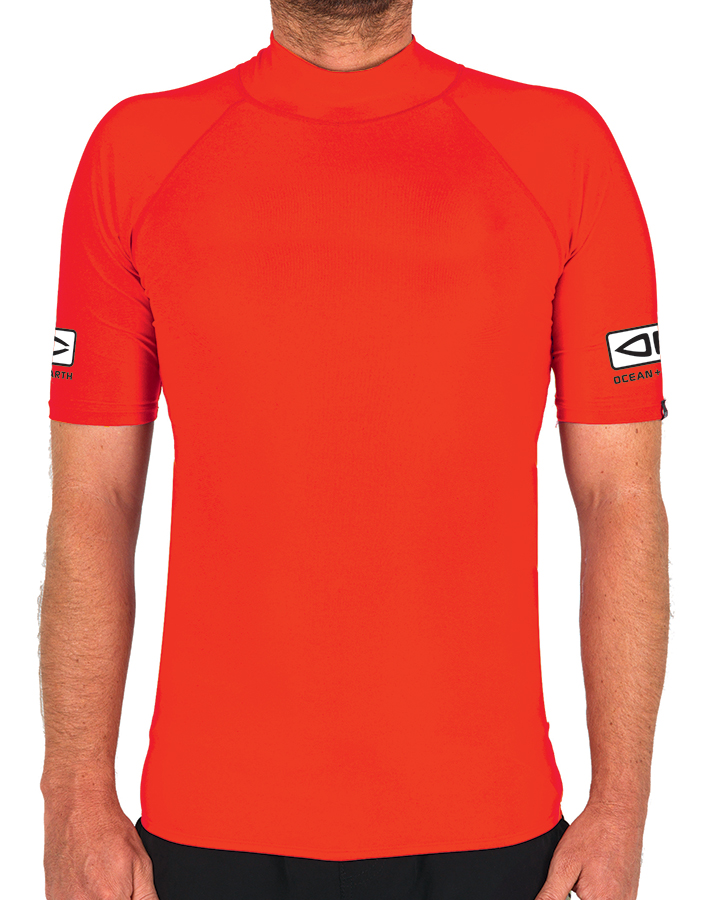 O&E Surf school ss rash shirt
