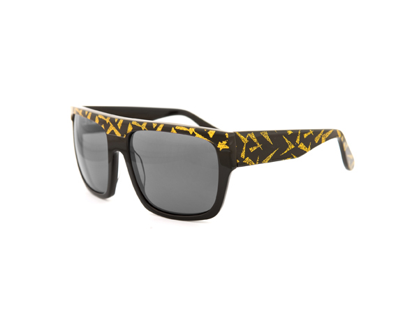 SABRE MADNESS BLACK/GOLD TRIANGLE CLEAR LENS 29S
