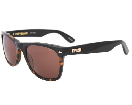 [SV95-12212-12S] Sabre The village rx black/tortoise clear lenses 12s