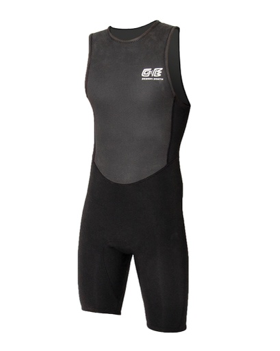 O&E Heritage 2 mm back zip short john