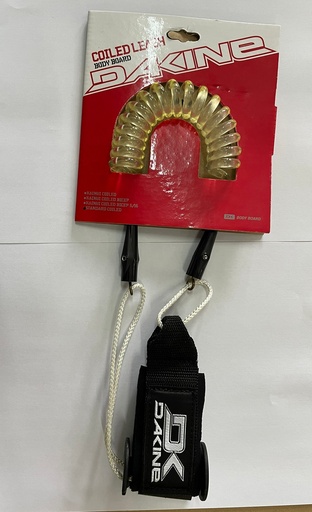 [6700-300] DAKINE STANDARD COILED BDY BRD 4' X 1/4"