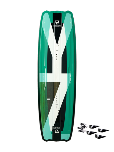 Brunotti Yz-marshall+g10fins twintip kite board