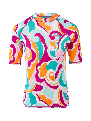 Brunotti Linea-swirl women rashguard