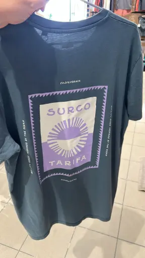 SURCO CAMISETA EFECTO LAVADO UNISEX 
